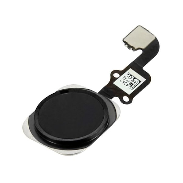 Hjemmeknap - Apple - iPhone 4S - Sort - Forbindelseskabel - Erstatning for beskadiget knap Svart