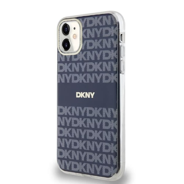 Coque för iPhone 11 MagSafe i TPU Mjuk med Mönster DKNY Blå Blå