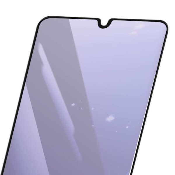 Skyddsglas - AVIZAR - Samsung Galaxy A50/A30s - Härdat glas - Blåljusfilter - Hårdhet 9H Svart