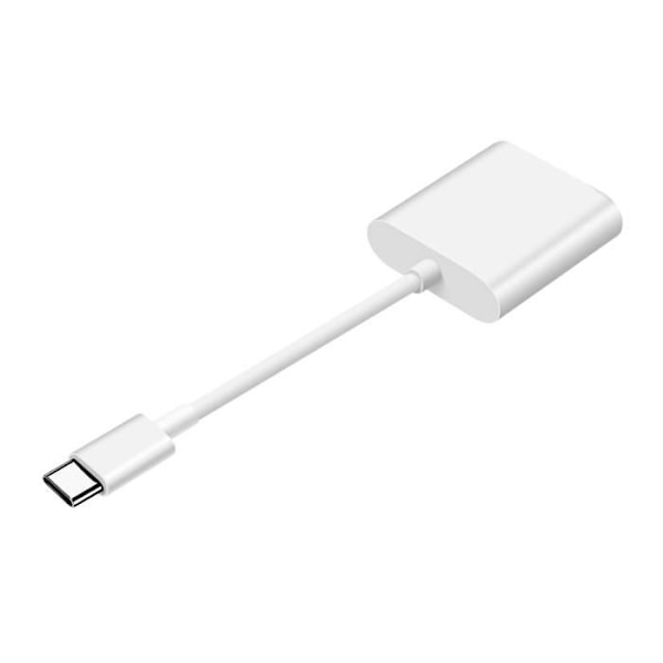 Kortinlukija - AVIZAR - Universaali USB-C - Kaksoislokero - 5Gbps - Yhteensopiva micro SD:n ja SD:n kanssa
