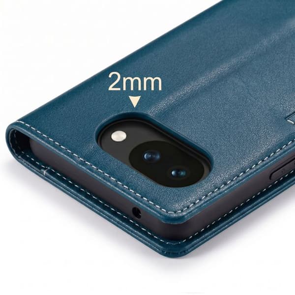Etui til Google Pixel 10a Anti-RFID med støtte CaseMe Blå Blå