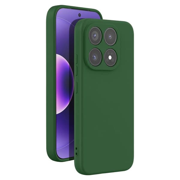 Silicone Cover til Xiaomi 17 Soft-Touch Fast Cover Mørkegrøn Grön