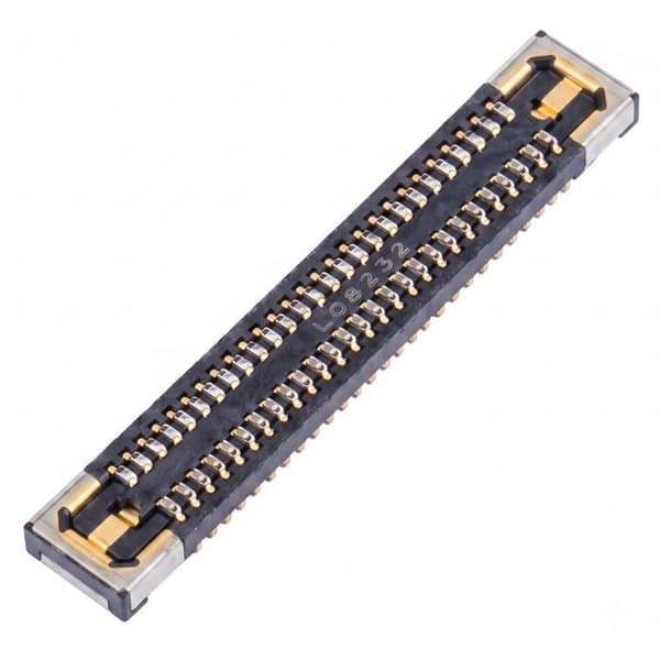 FPC Connector LCD Skærm 56 Ben til Samsung Galaxy S21 / S20 / Note 20 Sort Svart