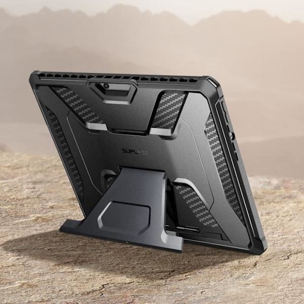 Fodral till Microsoft Surface Pro 8 - SUPCASE - Unicorn Beetle Pro - Stötsäker - Stativ - Svart Svart