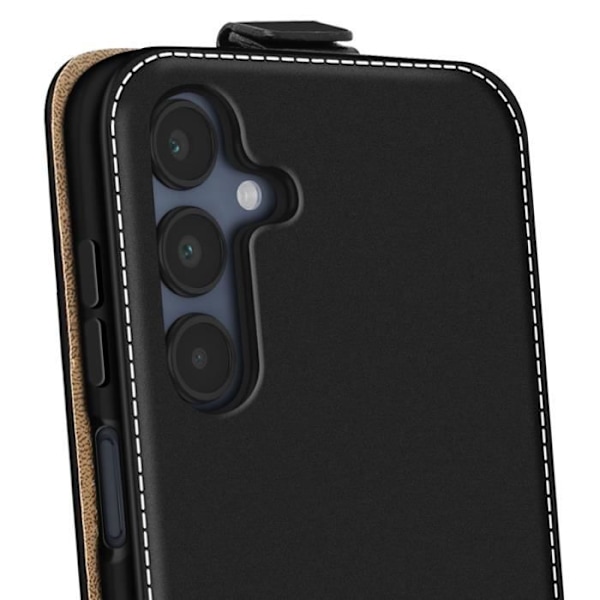 Husklapp Vertikal för Samsung Galaxy A16 Kortficka Svart Svart