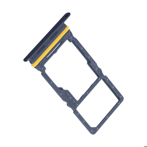 Dual Nano SIM / Micro-SD Erstatningsskuffe til Galaxy A17 5G Blå Blå