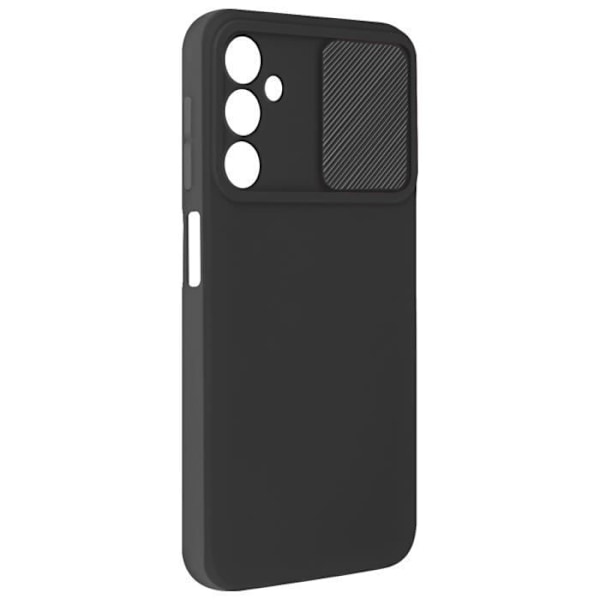 Etui til Samsung Galaxy A25 5G - AVIZAR - Sort - Halvstivt - Syntetisk - Glat Svart