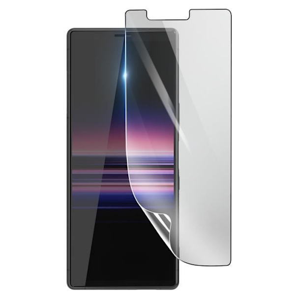 Skärmskydd - 3MK - Sony Xperia 5 2 - Stötsäker Hydrogel - Reptålig - Genomskinlig Transparent