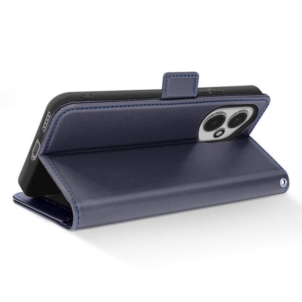 Fodral för Honor 400 - ABEEL - Anti-RFID - Kortfodral - Mörkblå - Elegant design Midnattsblå