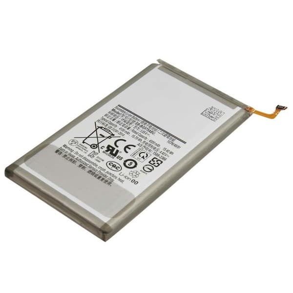 Batteri til Smartphone Galaxy S10 Plus Li-polymer 4100mAh 3.85V 15.79Wh Sølv Grå
