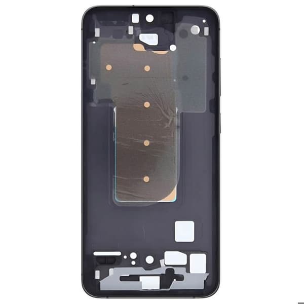 Erstatningscentralchassis til Samsung Galaxy S24 FE Sort Svart