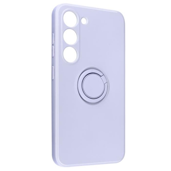 Fodral till Samsung Galaxy S23 - AVIZAR - Flexibel - Lila - Soft touch - Ringstöd Lila