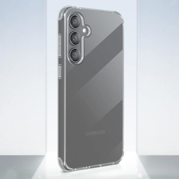 Suojakotelo - MYWAY - Samsung Galaxy S23 FE - Vahvistetut kulmat - Läpinäkyvä - Sileä Transparent