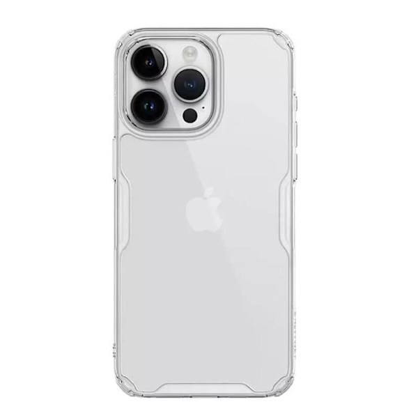 Skyddsfodral - NILLKIN - iPhone 15 Pro Max - Genomskinlig - Halvstyv - TPU Transparent