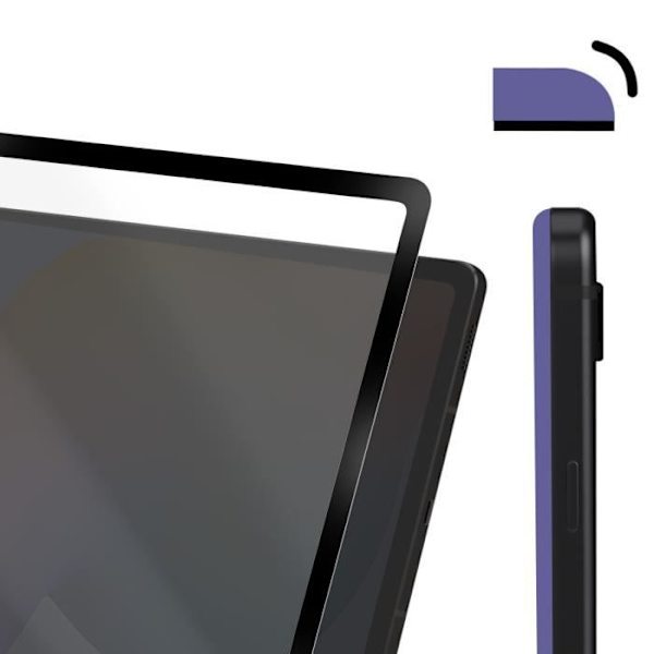 Beskyttelseslåg - DUX DUCIS - Samsung Tab S6 Lite 2022 - Genanvendelig - Ridsefast - Mat sort