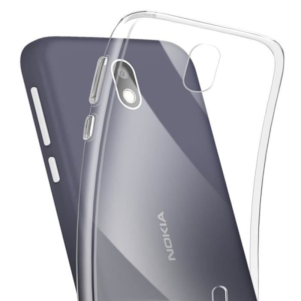 Coque för Nokia 1 Silikon Tunn Lätt Transparent Transparent