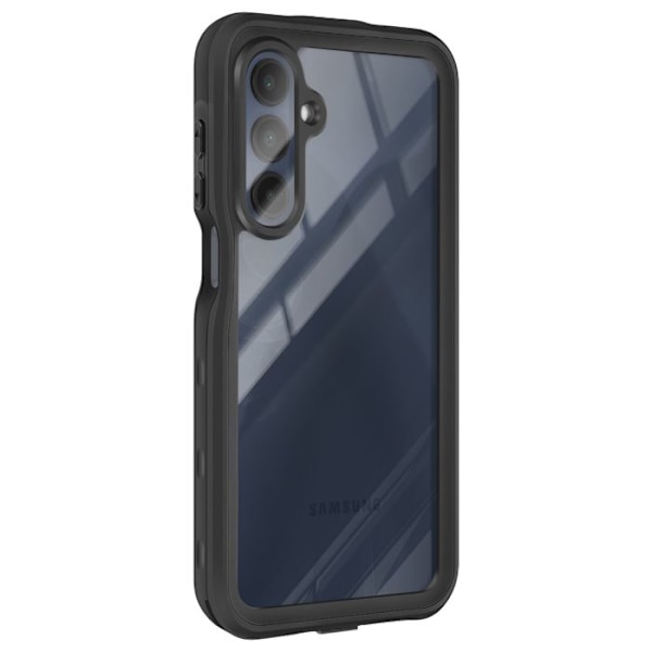 Vandtæt cover til Samsung A16 Silikonebeskyttelse Stødafvisende Shellbox Sort Svart