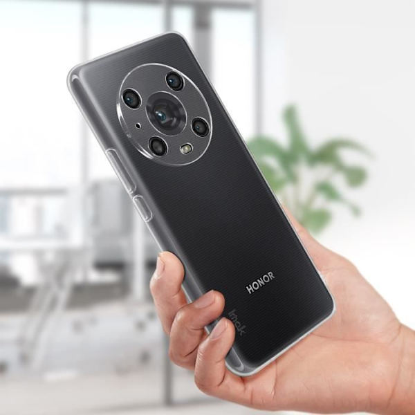 Suojakotelo - IMAK - Honor Magic4 Pro - Kestävä geelisilikoni - Läpinäkyvä Transparent