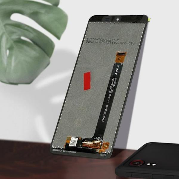LCD-skärm - Samsung - Galaxy Xcover 5 - Original - Touchglas - Svart Svart