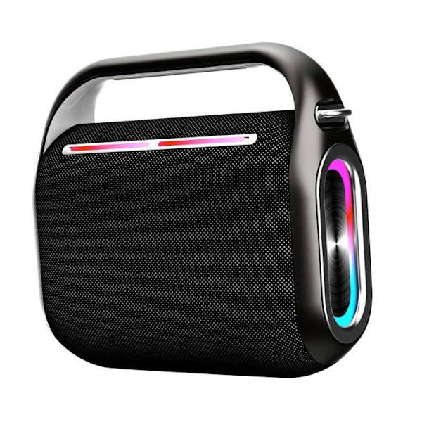 Bluetooth-högtalare med Mikrofon Bärbar 120W Autonomi 15 Tim Swissten Svart Svart