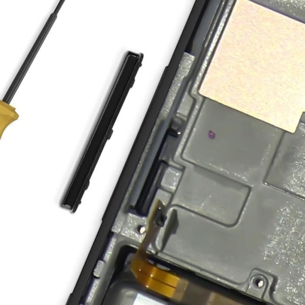 Volymknapp för Samsung Galaxy A51 Original Samsung Svart Svart