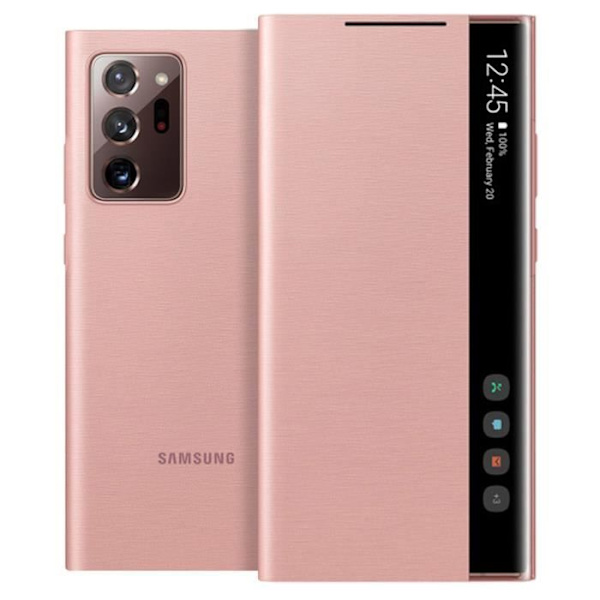 Ärende - Samsung - Galaxy Note 20 Ultra - Transparent - Taktile - Roséguld Rose guld