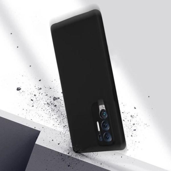 Skyddsfodral - Oppo - Find X3 Neo - Hård baksida - Mjuk framsida - Fullständigt skydd 360° Svart
