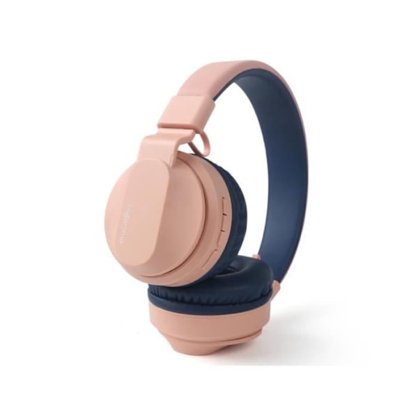 Bluetooth-hörlurar Supreme Model med volymbegränsare TechKidz Pink Rosa