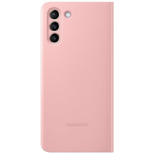 Smart Clear View Cover S21 Plus Pink