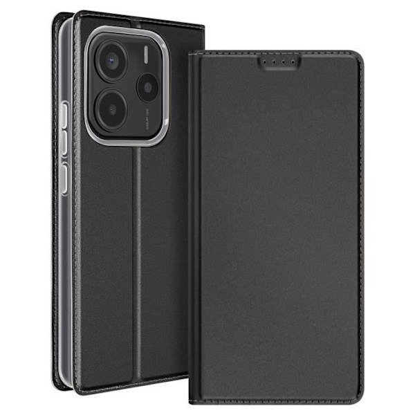 Redmi Note 14 5G - Satinaefekti, Korttitasku, Video Tuki, Dux Ducis Musta Svart