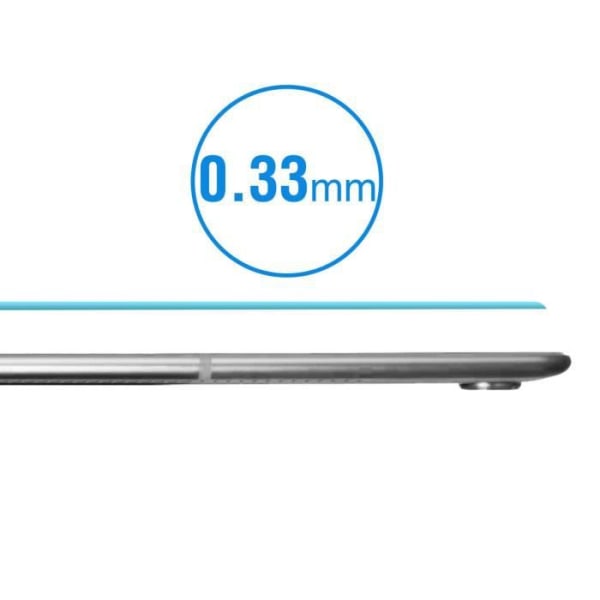 Huawei MediaPad M5 Lite Skærmbeskytter Hærdet glasfilm 9H Transparent Hvid