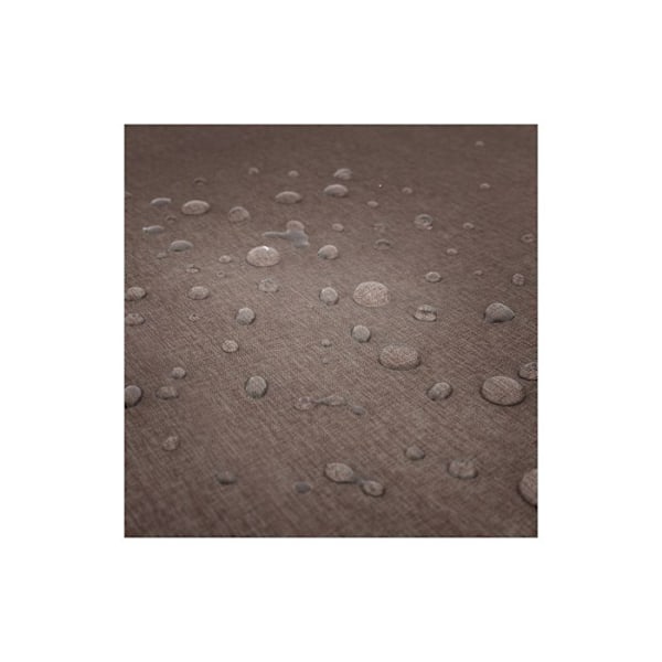 Rektangulär duk - 1001jouets.fr - Lino - 260x170cm - Färg taupe - Vattenavvisande polyester Mol