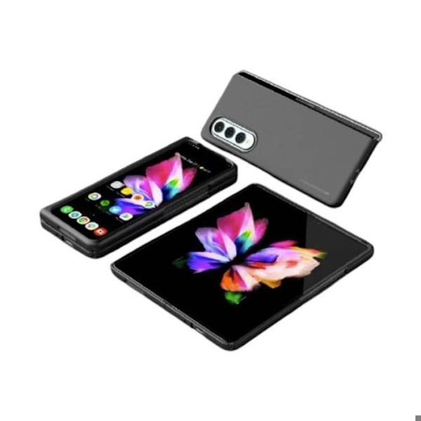 Coque til Samsung Galaxy Z Fold 5 Forstærket SuperGrip Mercury Sort Svart
