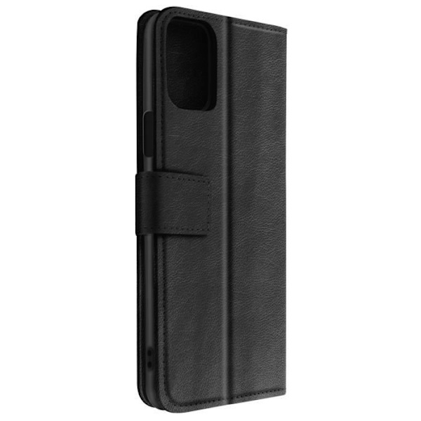 Portföljfodral - Oppo - A74 5G/A54 5G - Syntetläder Svart - Videostöd - Kortfack Svart
