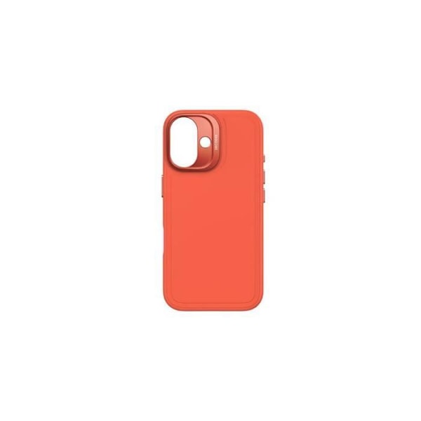 Coque - DEKODERTU - iPhone 16 - Antimikrobinen Silikoni - MagSafe-yhteensopiva - Oranssi Orange