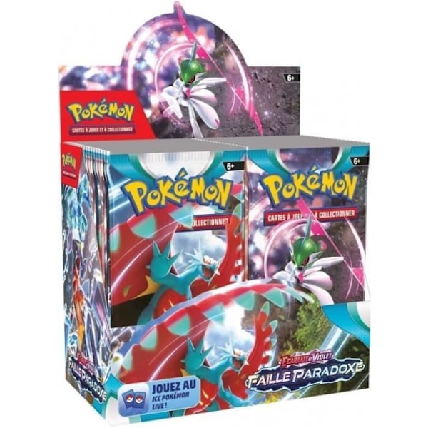 Keräilykortti - ASMODEE - Pokémon EV04: Booster - Satunnainen malli - Lapsi - 6 vuotta ja vanhempi Flerfärgad