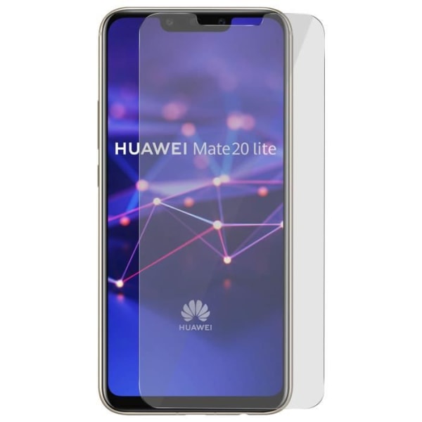 Karkaistu lasi näytönsuoja Huawei Mate 20 Lite -puhelimelle - läpinäkyvä transparent