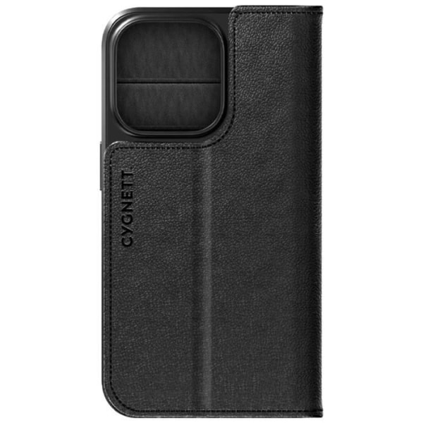 iPhone 15 Pro Max - Cygnett - Urban Wallet - Musta - Video Tukijalka - 3 Osastoa Svart