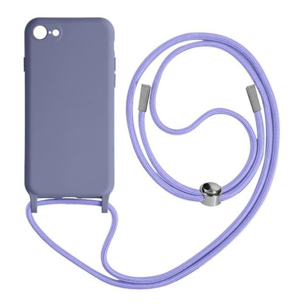 Nøglesnor iPhone 7, 8, SE 2020, 2022 Halvstiv halsrem lavendel Lavendel