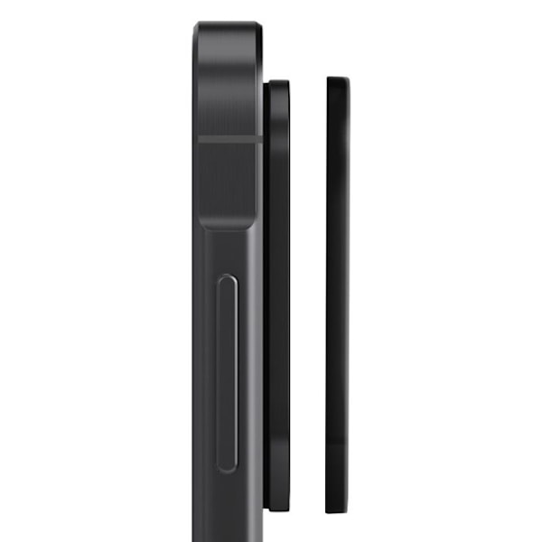 2 kpl karkaistua lasia Samsung Galaxy A56:lle, kaareva 3D musta Svart