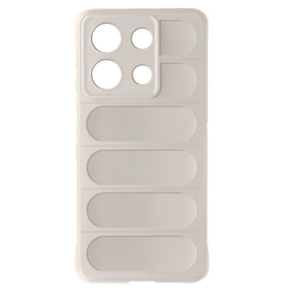 Fodral till Xiaomi Redmi Note 13 4G - AVIZAR - Mjuk silikon - Vit Vit