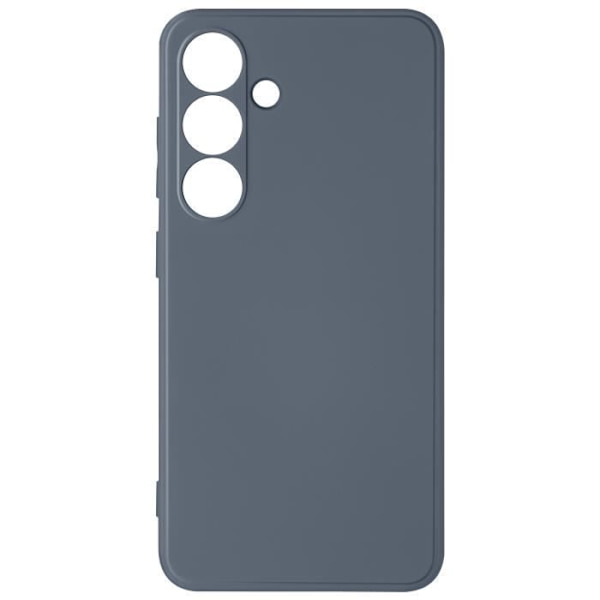 Etui til Samsung Galaxy S24 - AVIZAR - Soft Touch Mat - Fleksibel silikone - Mørkegrå Grå