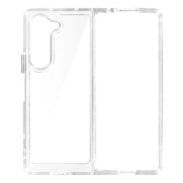 Fodral som är kompatibelt med Samsung Galaxy Z Fold 5 Rigid Transparent Fodral