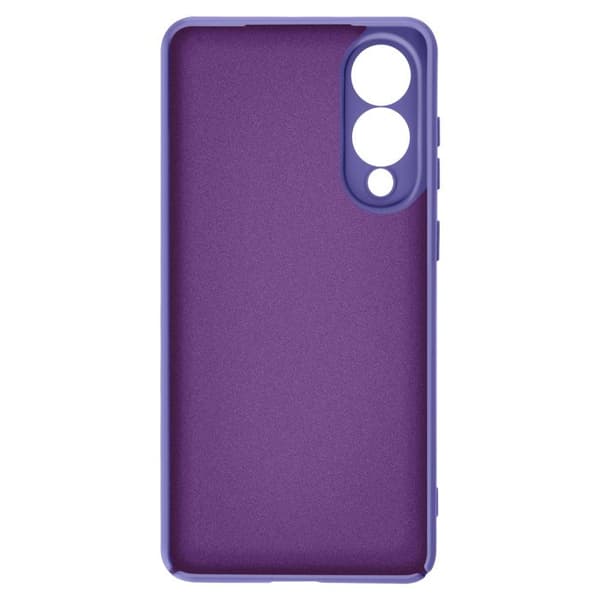 Coque för Galaxy S25 Edge Soft-Touch i Halvstyvt Lila Lila