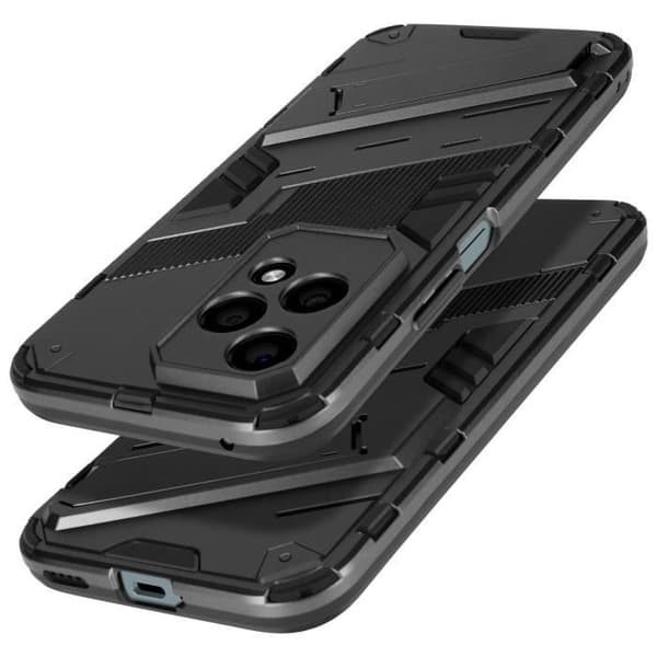 Stødabsorberende Cover - AVIZAR - Honor 200 Lite - Stativ - Ridsebeskyttelse - Sort Svart