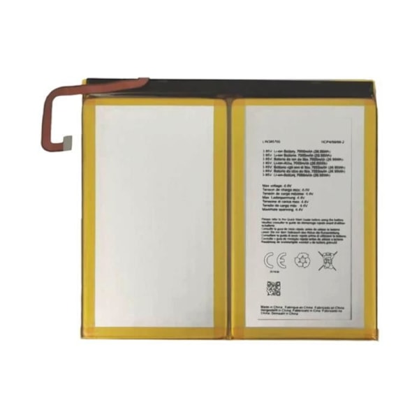 Internbatteri för Crosscall Core T4 - AVIZAR - BAT-COMP-CT4 - Kapacitet 7000mAh - Vit Vit