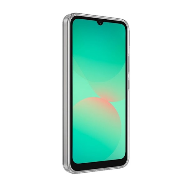 Skyddspaket för Galaxy A26 TPU-skal och 7H härdat glas Moxie Transparent Vit