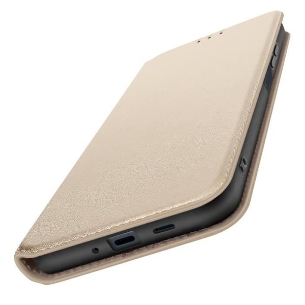 AVIZAR Suojakuori Samsung Galaxy A16:lle - Korttiteline ja videotuki - keltainen Gul