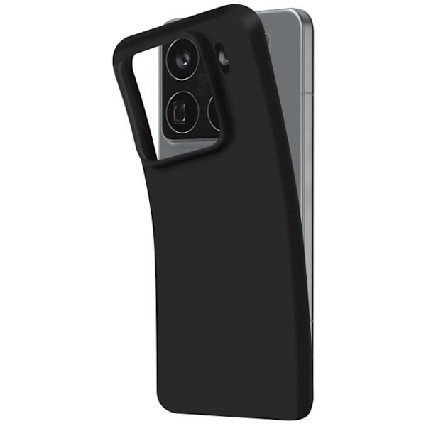 Coque til Xiaomi 15 Pro Silikone Blød Fin Belægning Mayaxess Sort Svart