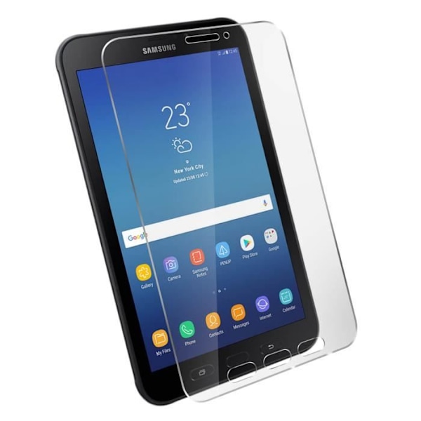 Karkaistu lasi - Samsung - Galaxy Tab Active 2 - Näytön suoja 9H - Ultrakevyt - Jälkienkestävä Transparent